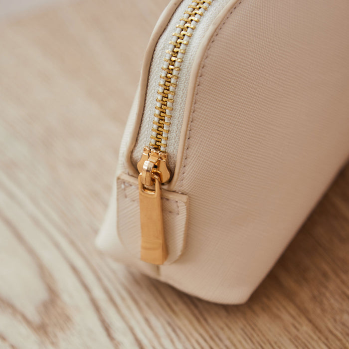 Personalised Mama Medium Oyster Makeup bag