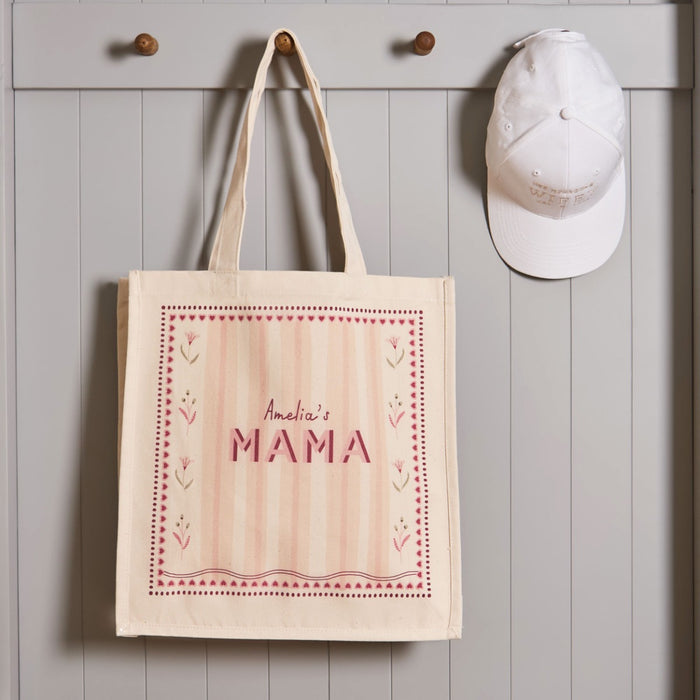 Personalised Mama Printed Tote Bag
