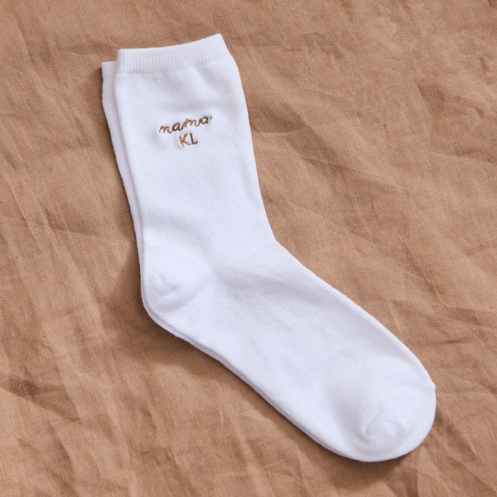 Personalised Mama White Socks