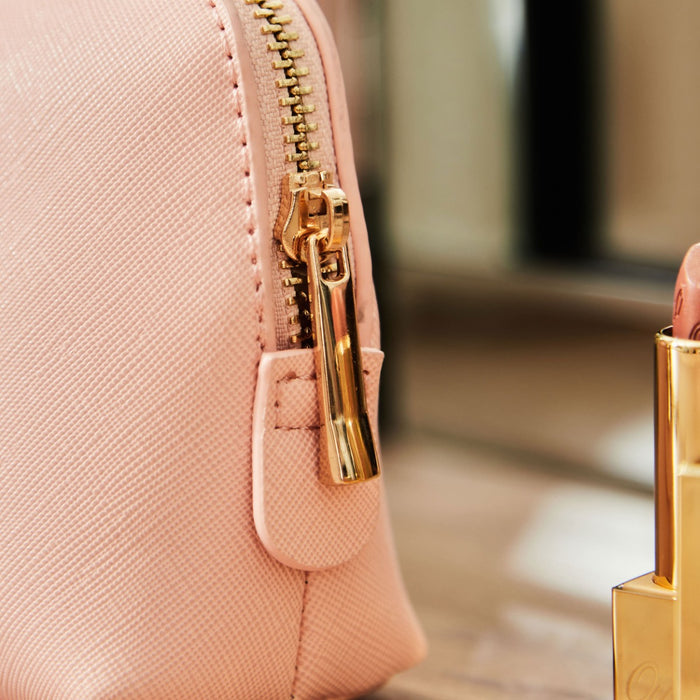 Personalised Medium Pink Make-Up Bag