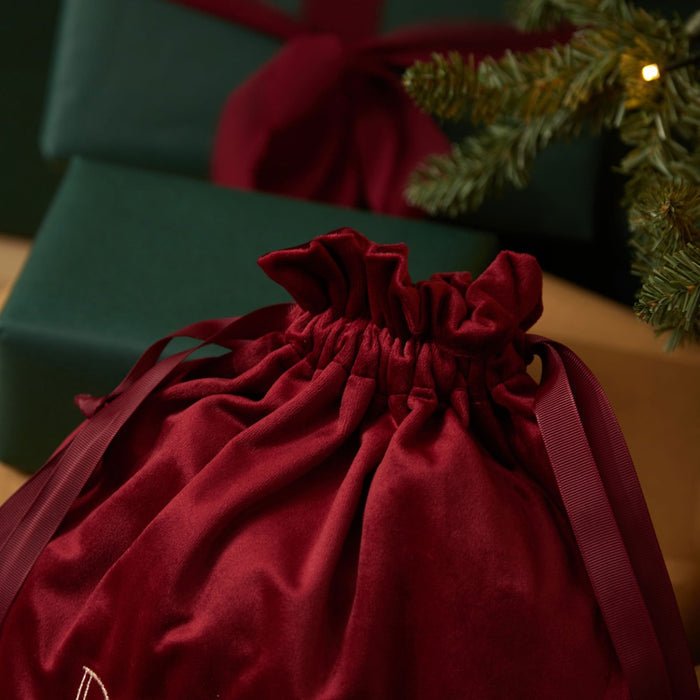 Personalised Medium Velvet Gift Bag