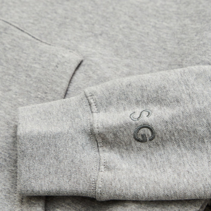 Personalised Men's Grey Limited Edition Birth Year Hoodie by Made Yours