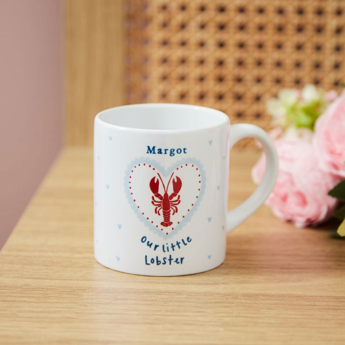 Personalised Mini Lobster Mug