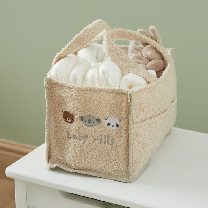 Personalised Mini Mono Borg Nappy Caddy