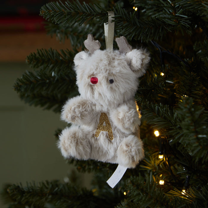 Personalised Mini Reindeer Bauble
