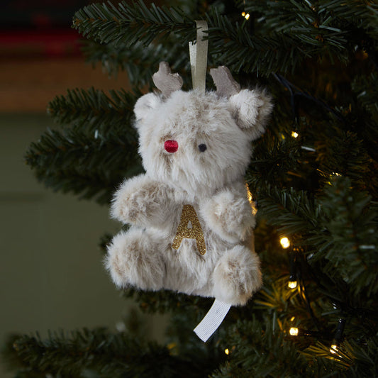 Personalised Mini Reindeer Bauble