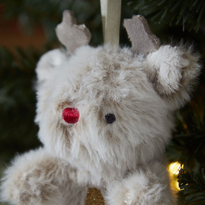 Personalised Mini Reindeer Bauble