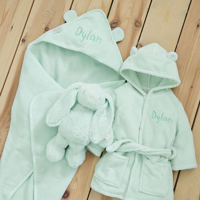 Personalised Mint Choc Chip Splash, Snuggle and Cuddle Gift Set