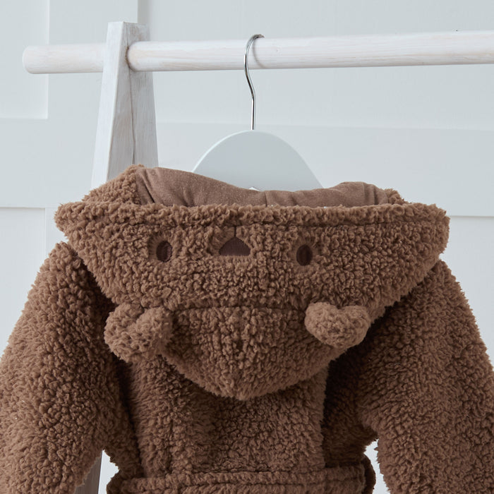 Personalised Mocha Bear Robe
