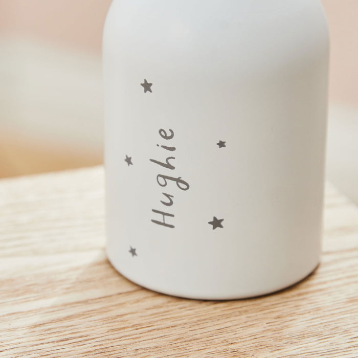 Personalised Name Engraved Ecru Bottle