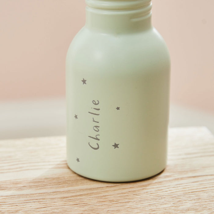 Personalised Name Engraved Sage Bottle