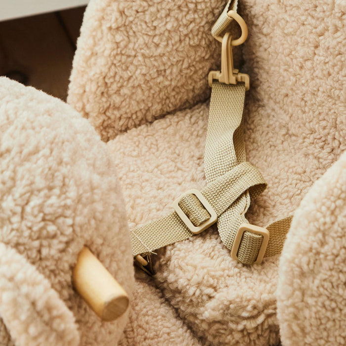 Personalised Nattou Caramel Bear Borg Rocker