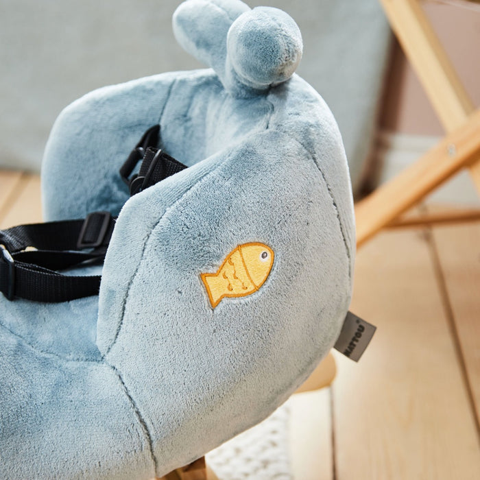 Personalised Nattou Whale Rocker