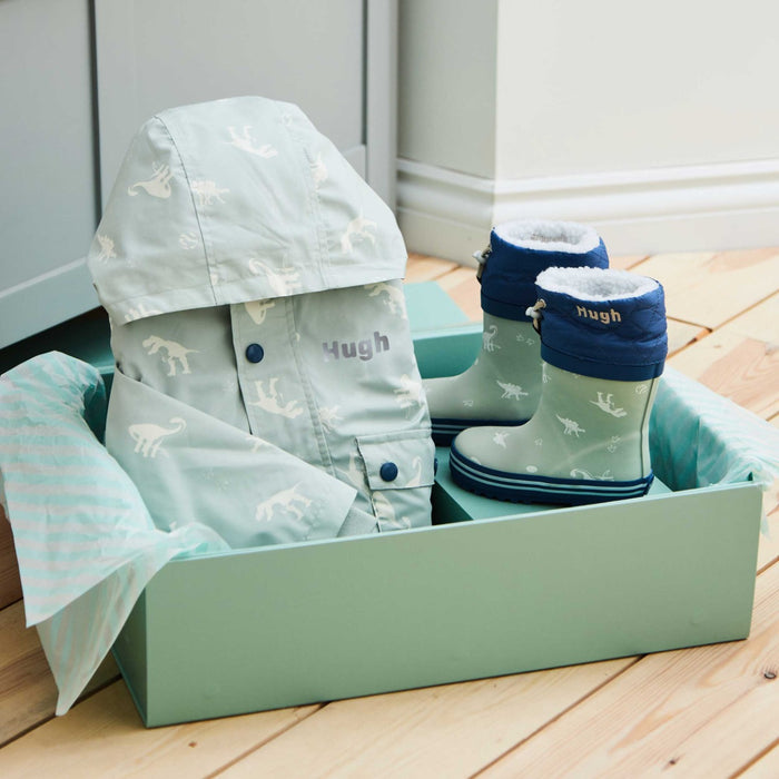 Personalised Natural History Museum Dinosaur Rainy Day Gift Set