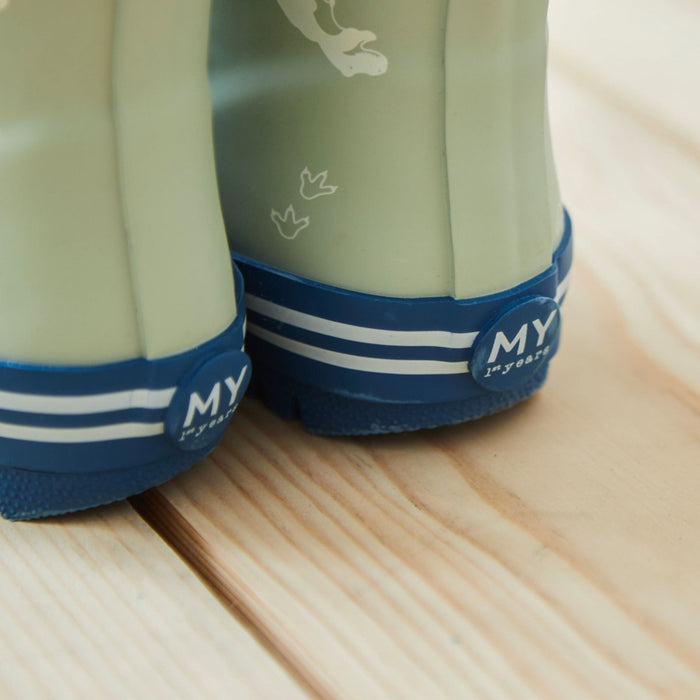 Personalised Natural History Museum Dinosaur Welly Boots
