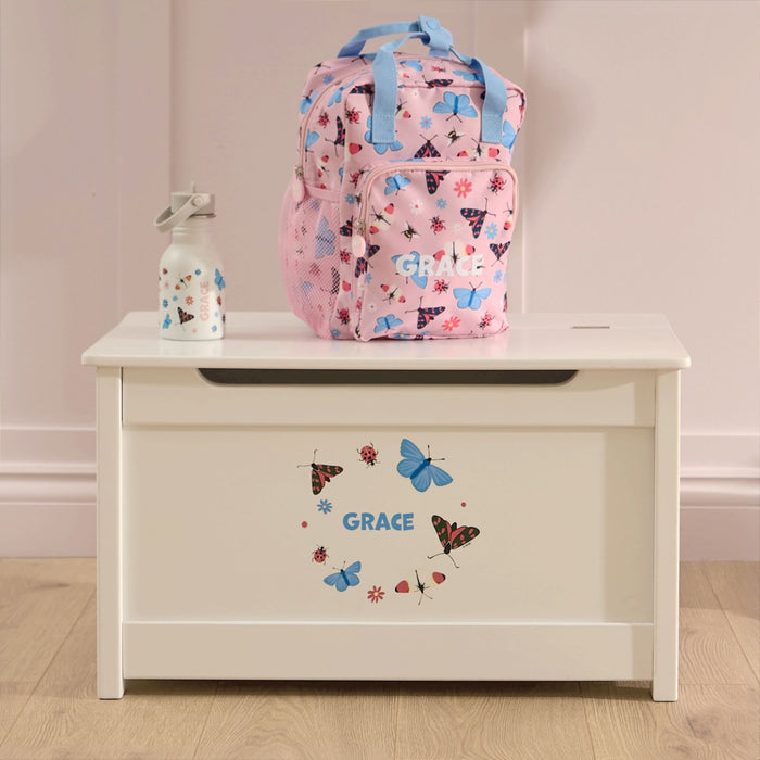 Personalised Natural History Museum™ Mini Beast Wreath Toy Box FSC®