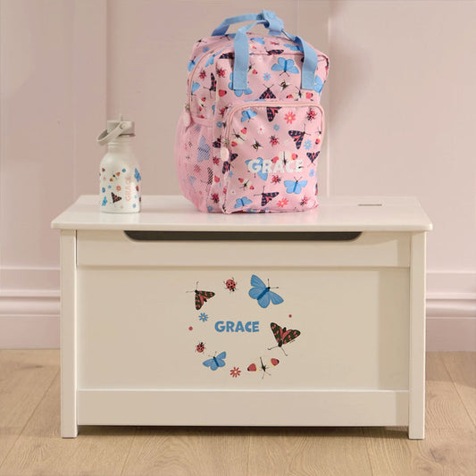 Personalised Natural History Museum™ Mini Beast Wreath Toy Box FSC®