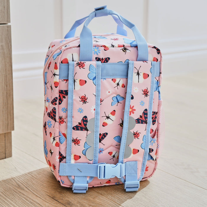 Personalised Natural History Museum™ Mini Beasts Grab Handle Backpack