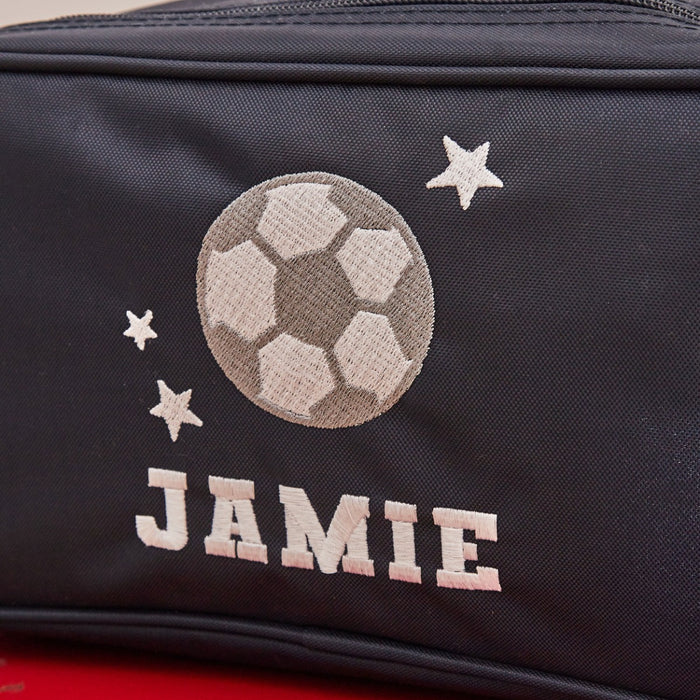 Personalised Navy Football Boot Bag
