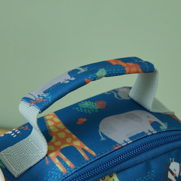 Personalised Navy Really Wild Compartment Lunchbag