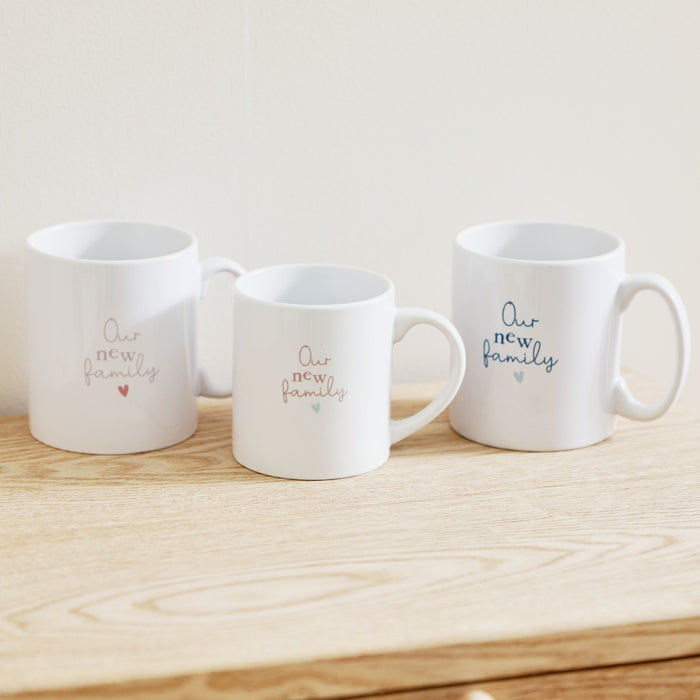 Personalised New Family Mug Set