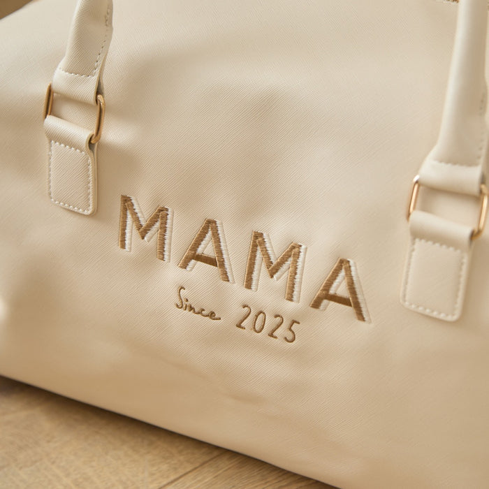 Personalised New Mama Oyster Holdall Bag