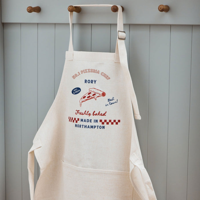 Personalised No.1 Pizzeria Apron