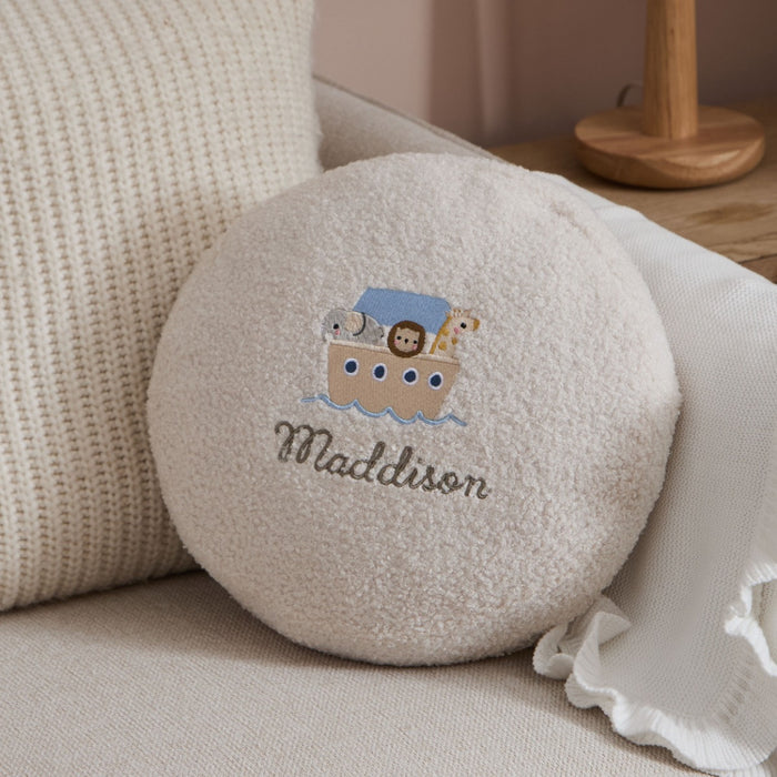 Personalised Noah's Ark Borg Cushion