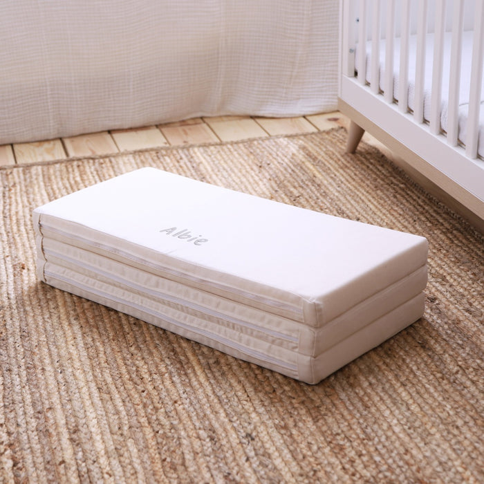 Personalised Off-White Kids Concept Fold-up Playmat
