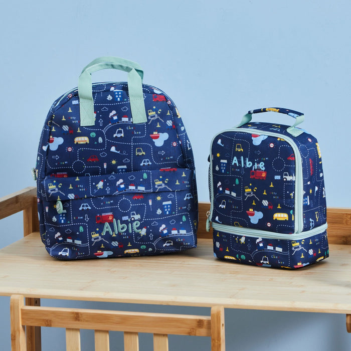 Personalised On The Move Backpack & Lunch Bag Gift Set