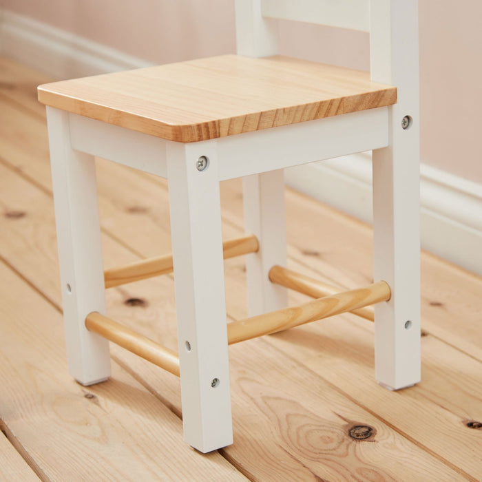 Personalised On The Move Green Children's Wooden Chair FSC®