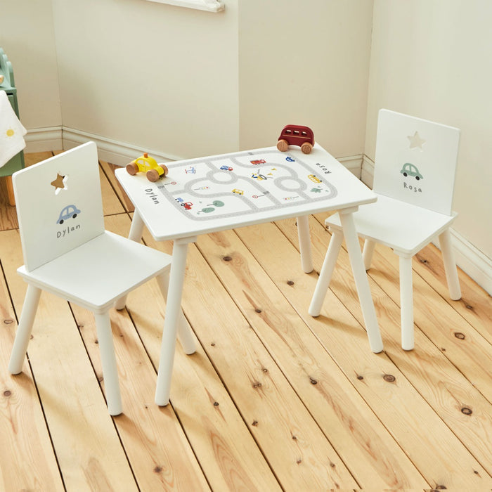 Personalised On The Move Table & Chairs Set