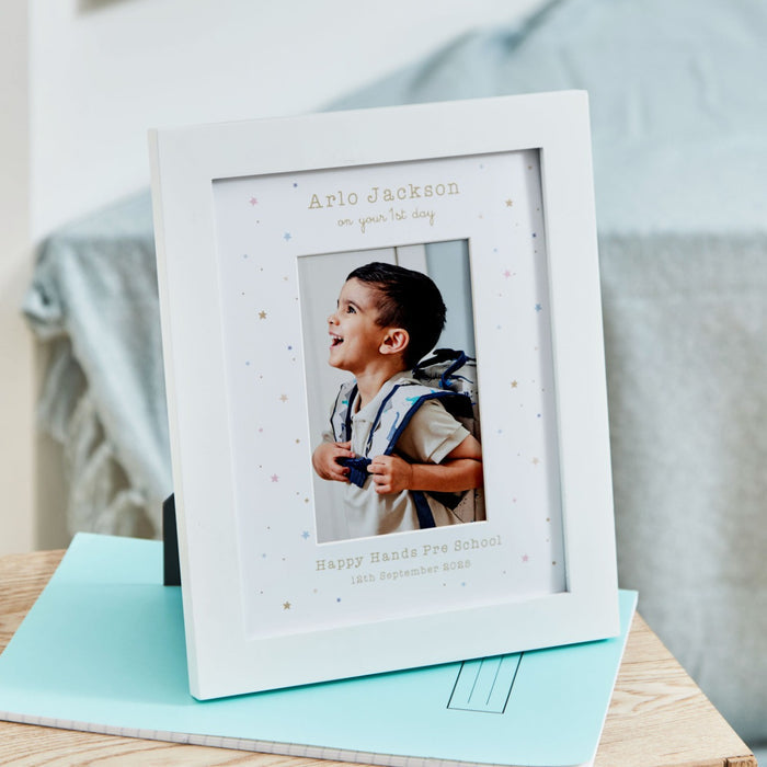 Personalised On Your First Day Photo Frame
