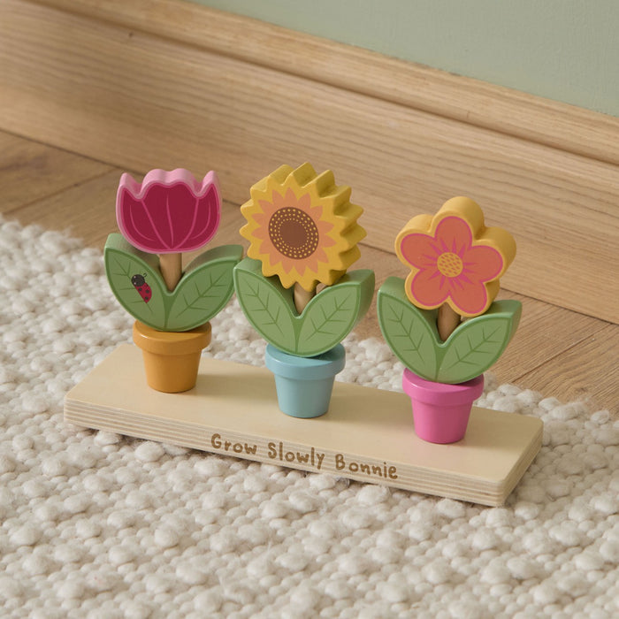 Personalised Orange Tree Toys Flower Stacker