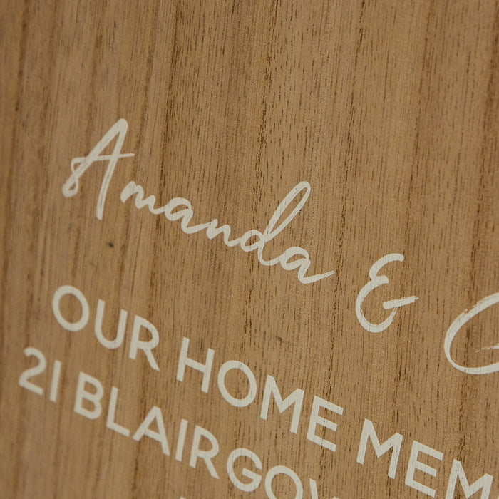 Personalised Our Home Memories Scrapbook by Made Yours