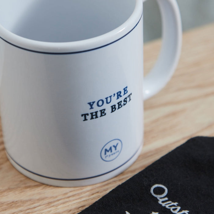 Personalised Outstanding Uncle Mug & Sock Gift Set