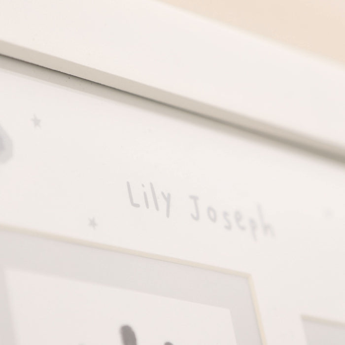 Personalised Panda & Koala Handprint Photo Frame