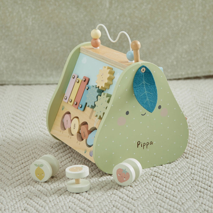 Personalised Pear Activity Toy FSC®
