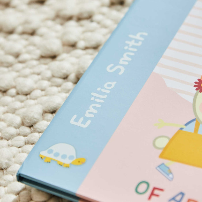 Personalised Peppa Pig First Year Record Book