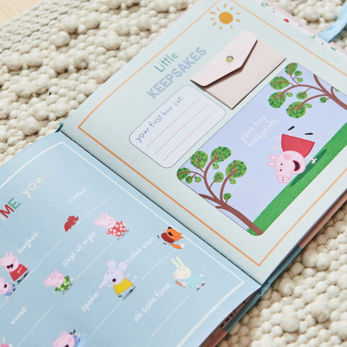 Personalised Peppa Pig First Year Record Book