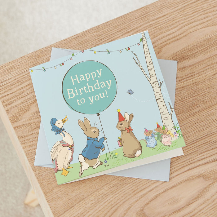 Personalised Peter Rabbit™ Birthday Card