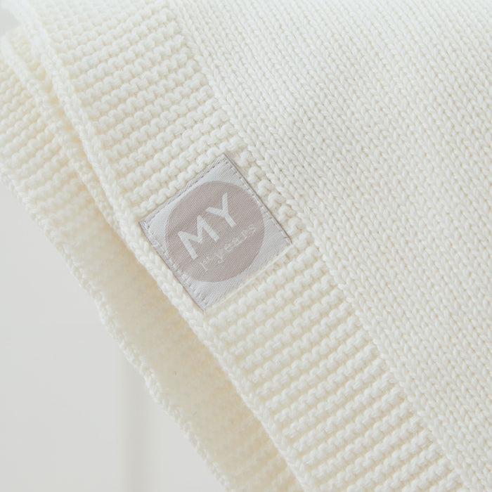Personalised Peter Rabbit™ Cross Stitch Ivory Shawl