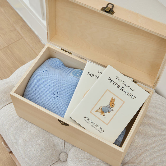 Personalised Peter Rabbit™ & Friends Wooden Keepsake Box FSC®
