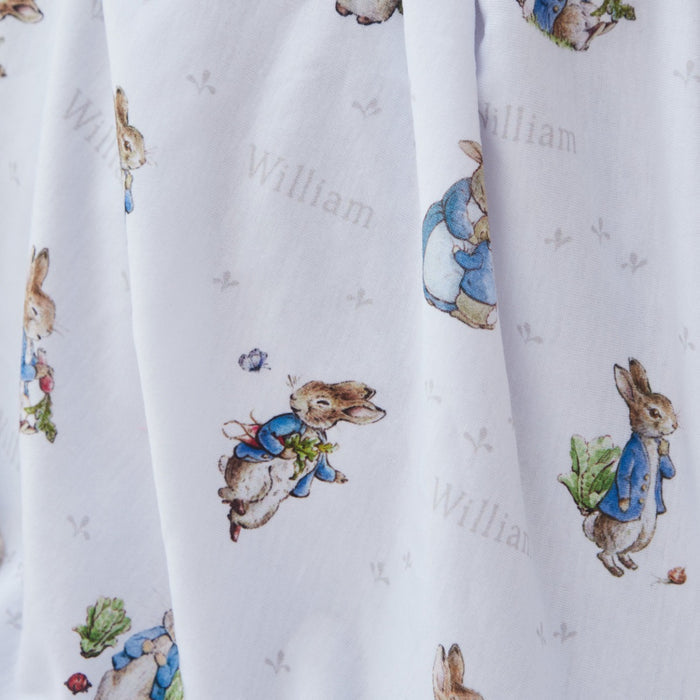 Personalised Peter Rabbit™ Jersey Blanket