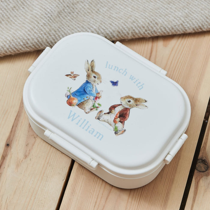 Personalised Peter Rabbit™ Neutral Lunch Box