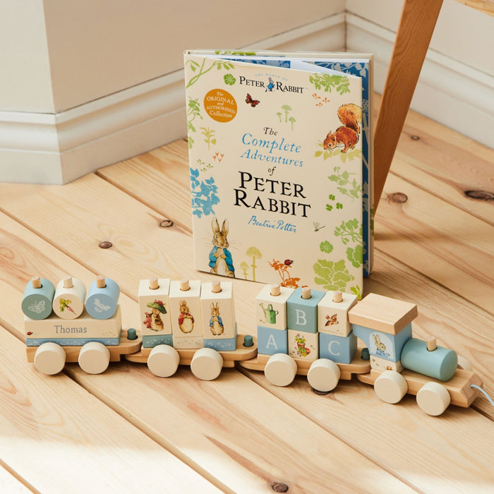 Personalised Peter Rabbit Read & Play Gift Set