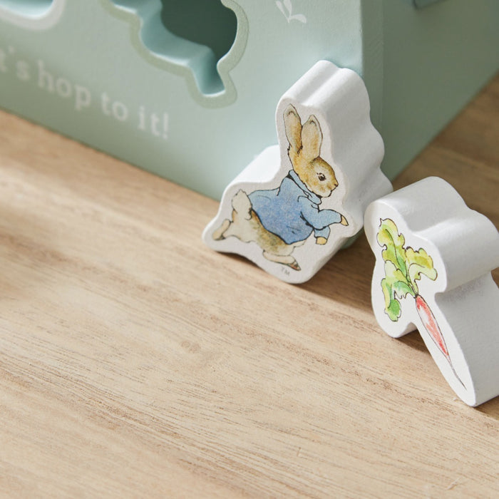 Personalised Peter Rabbit™ Watering Can Shape Sorter FSC®