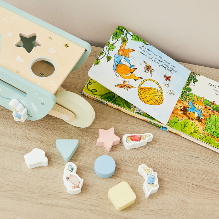 Personalised Peter Rabbit Wheelbarrow Read & Play Gift Set
