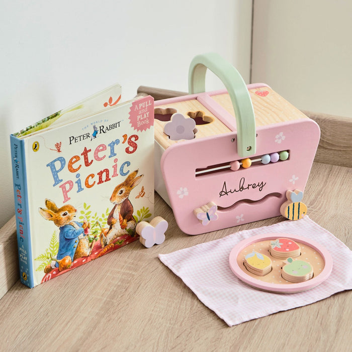 Personalised Peter's Picnic Read & Play Gift Set