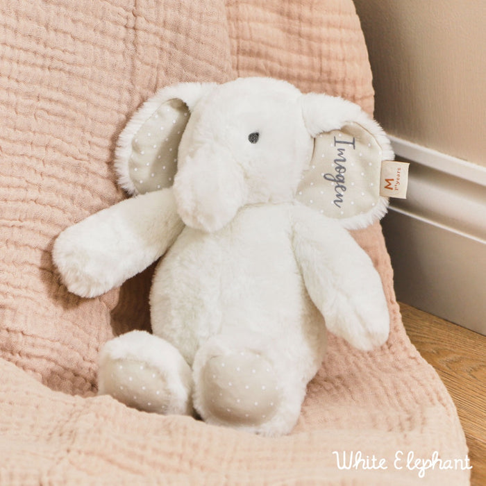 Personalised Pink Bunny Backpack and Toy Set